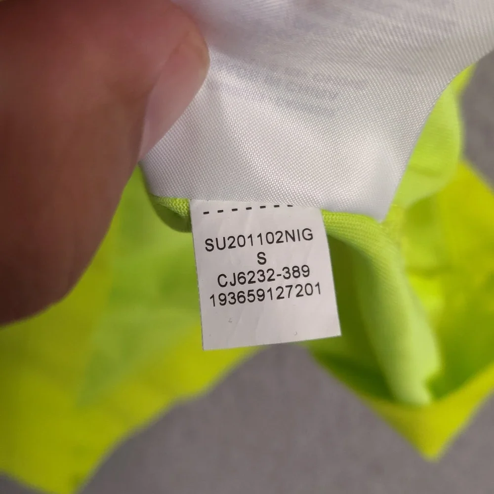 Air Jordan 23 Engineered Shirt Mens Small Flourescent Hi Viz Jumpman‎ Flight